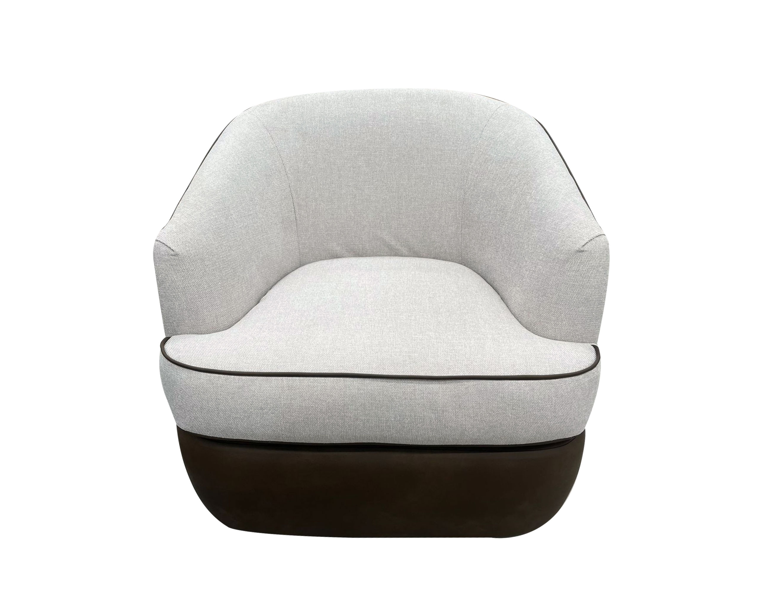 International Furniture Direct Tumbi Accent Chair with 360 Swivel