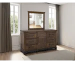 Direct Design Company Walnut Dresser Mirror