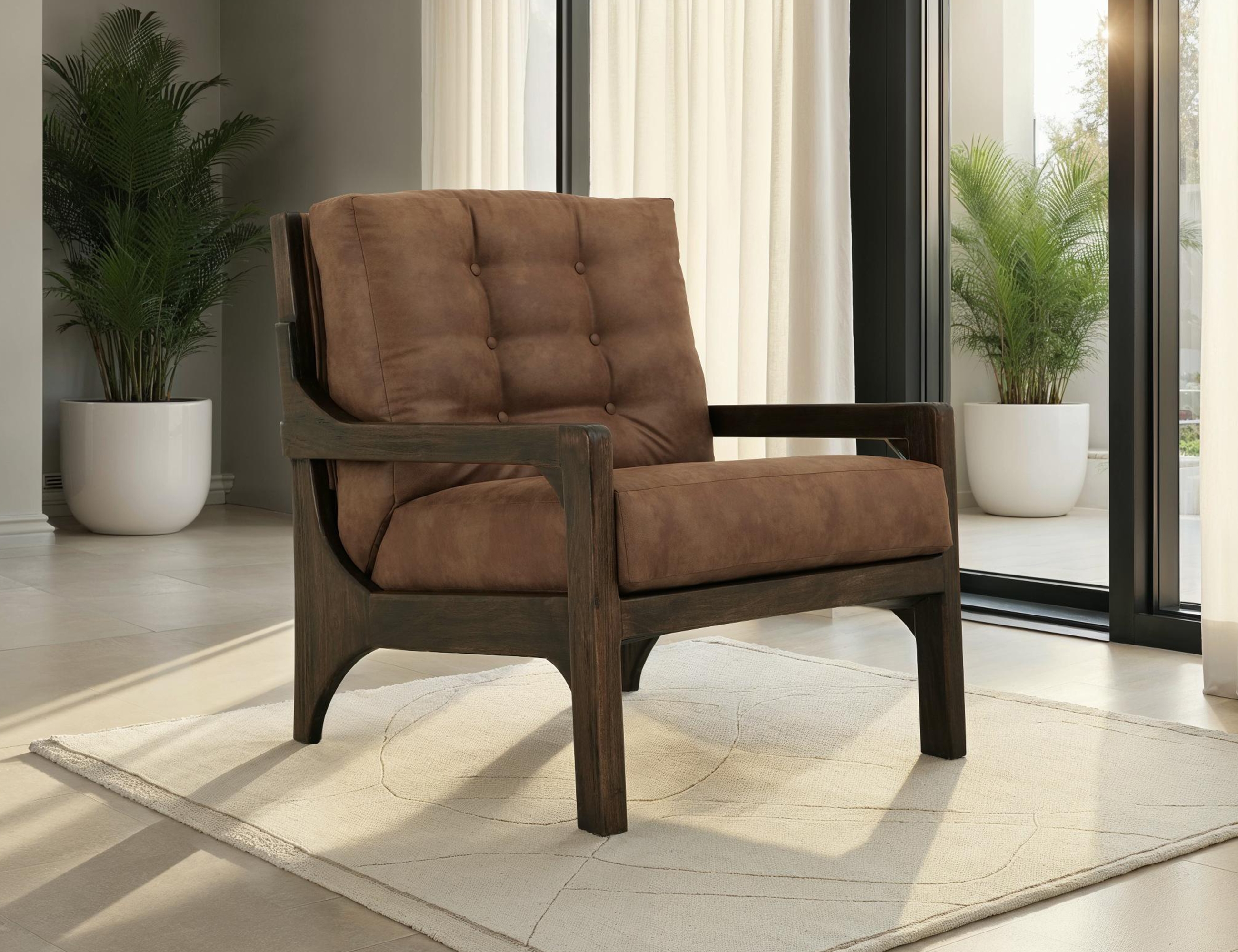 International Furniture Direct Balam Arm Chair