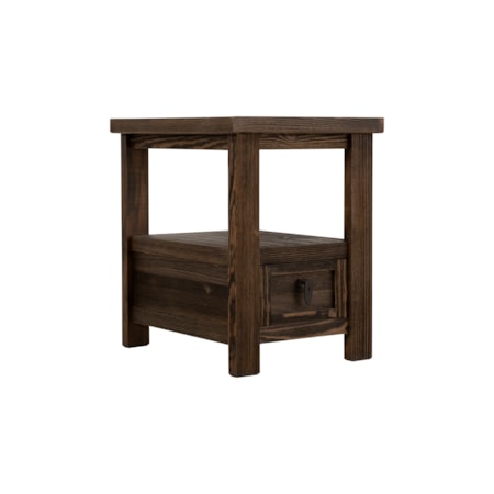 1-Drawer Chairside Table