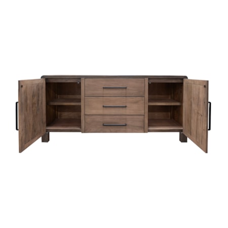 3-Drawer Console