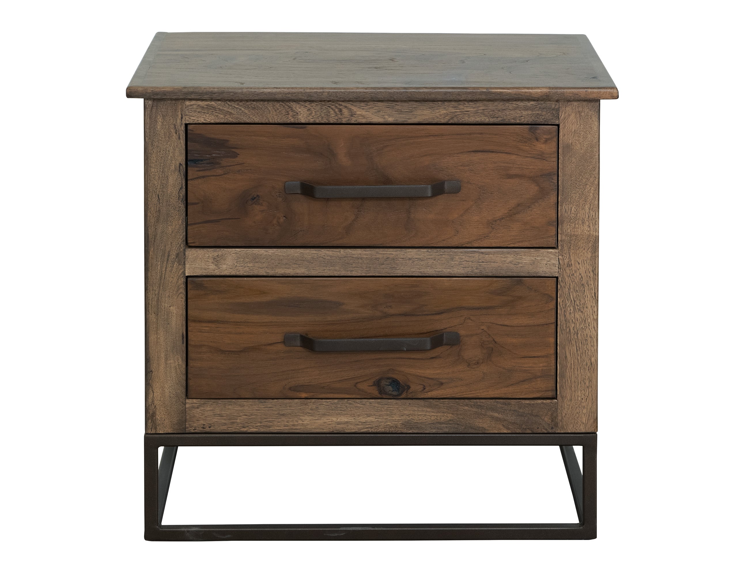 International Furniture Direct Natural Teca Nightstand