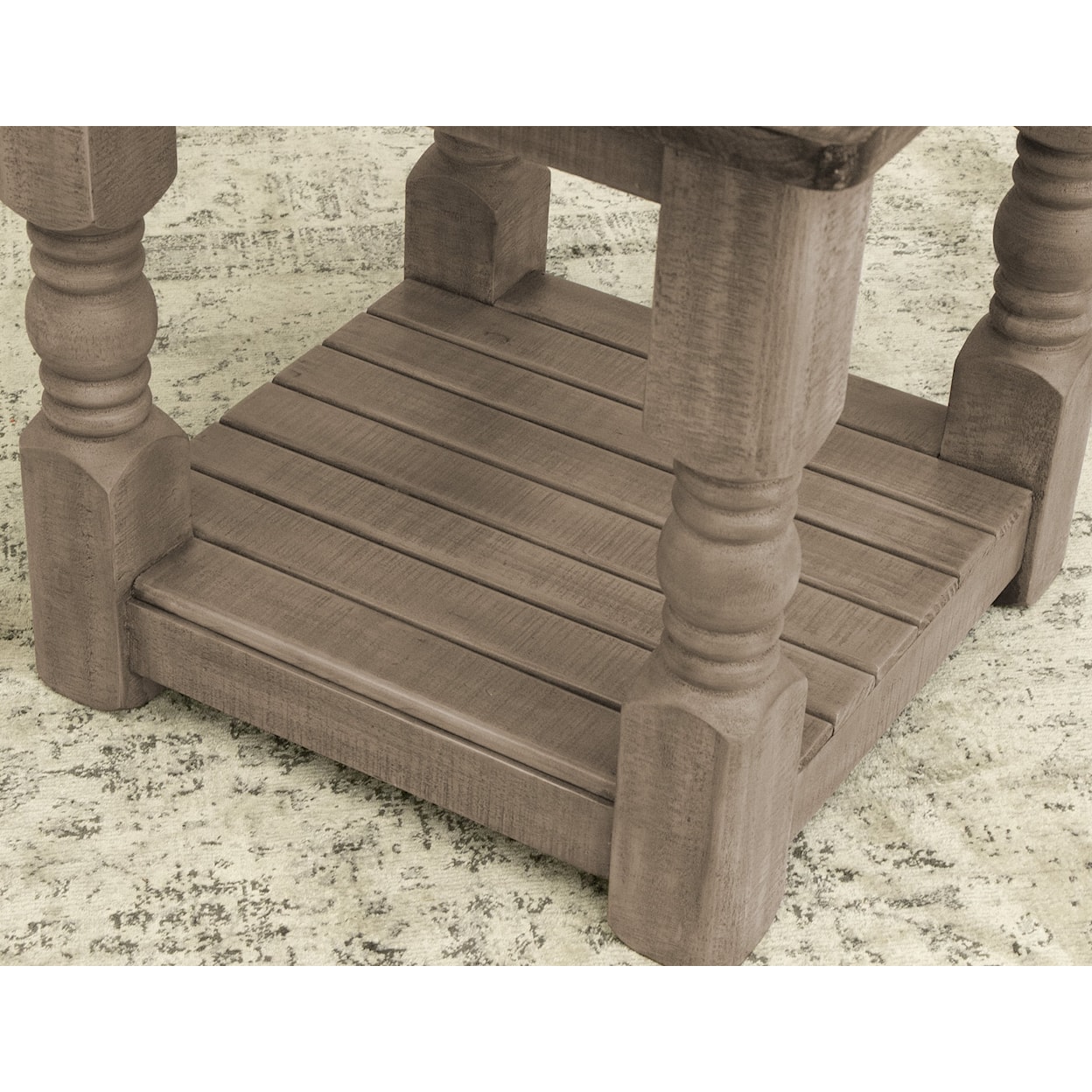 VFM Signature Natural Stone Chairside Table