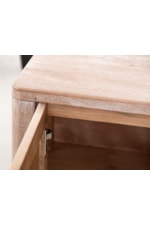 International Furniture Direct Balam Modern Rustic 2-Drawer Entertainment Center