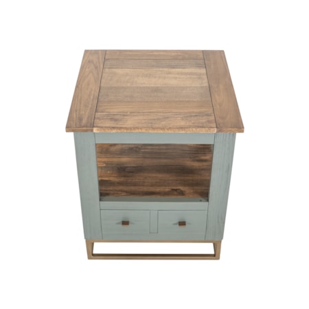 2-Drawer End Table