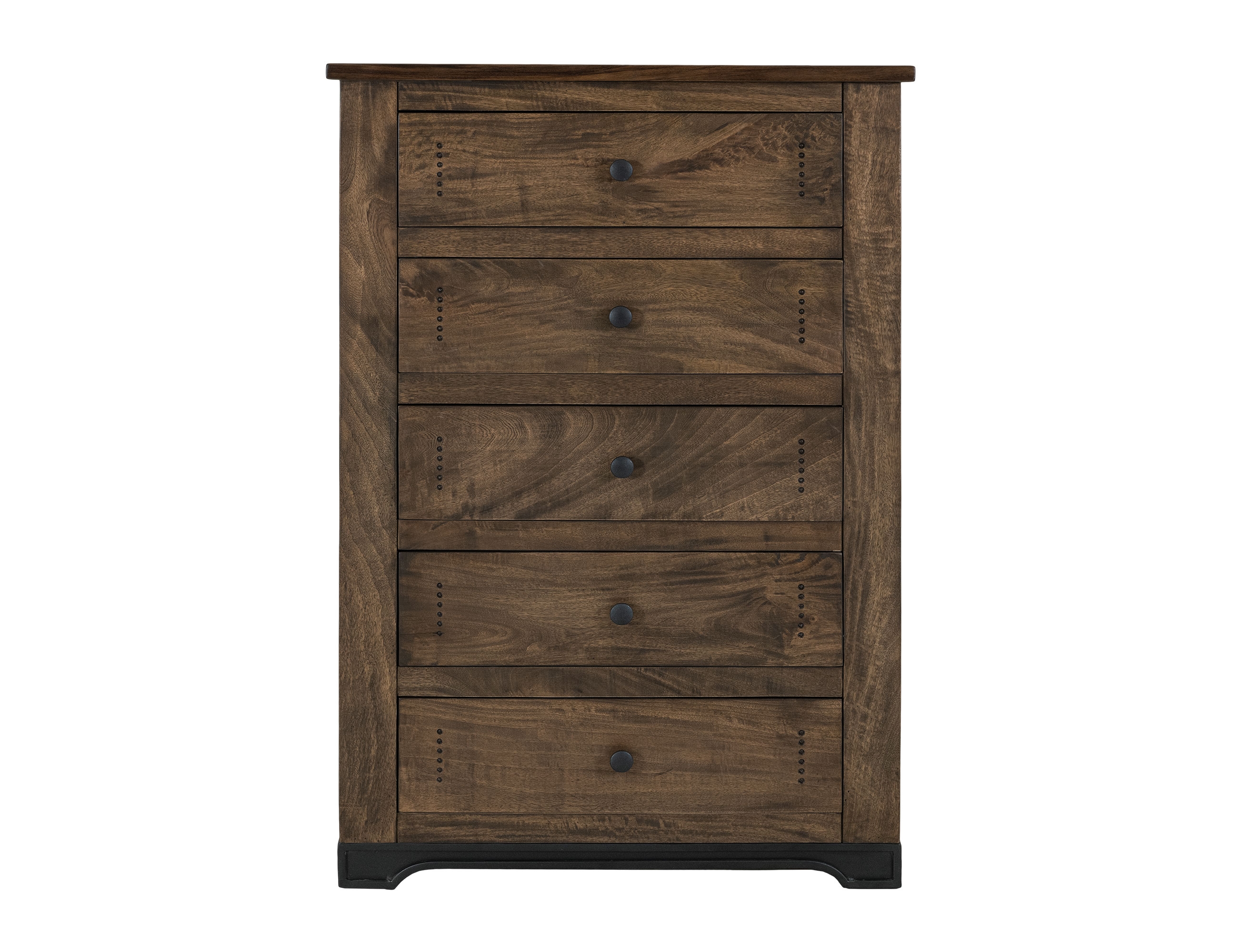 International Furniture Direct Parota 5-Drawer Chest