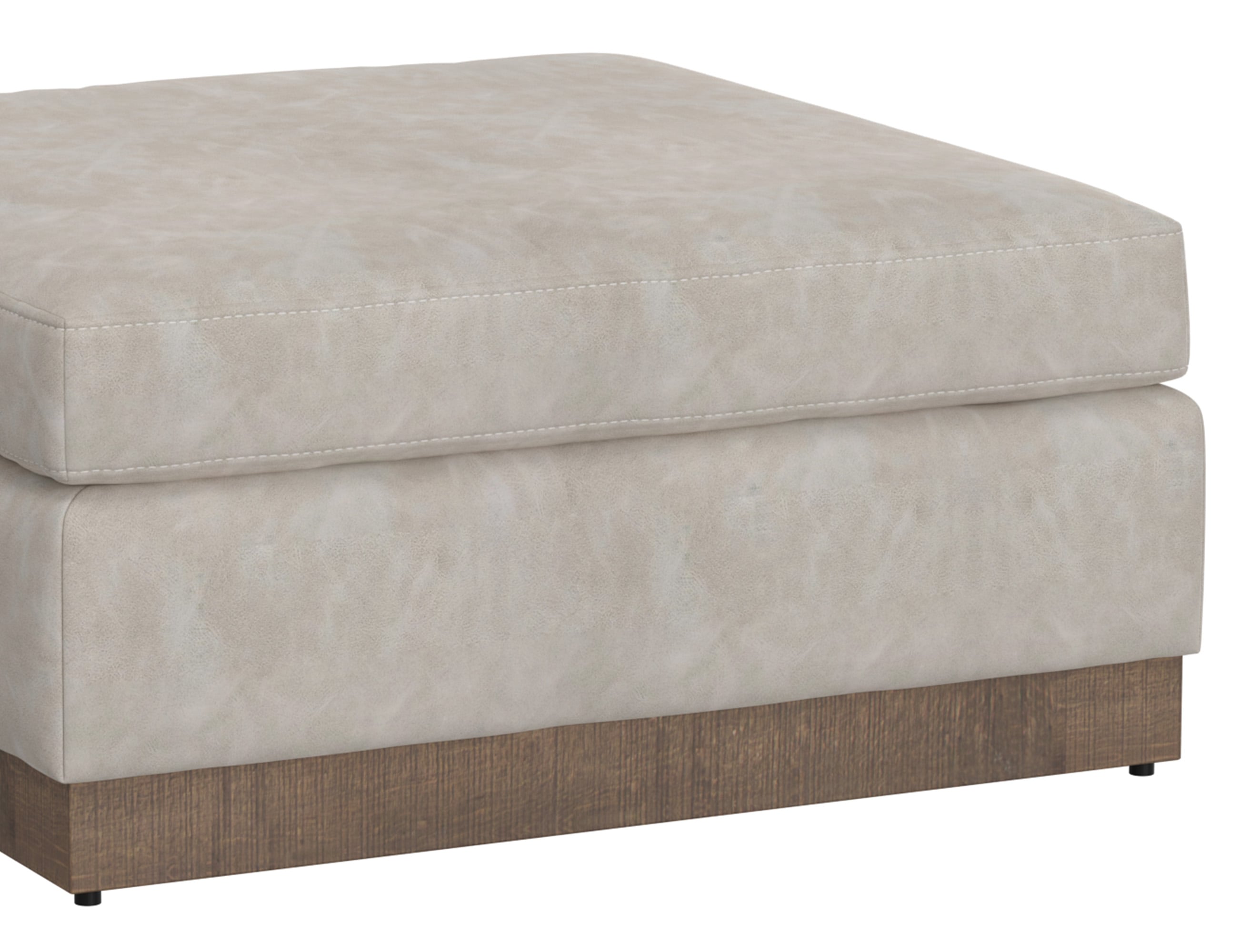 International Furniture Direct Georgia Upholstered Ottoman