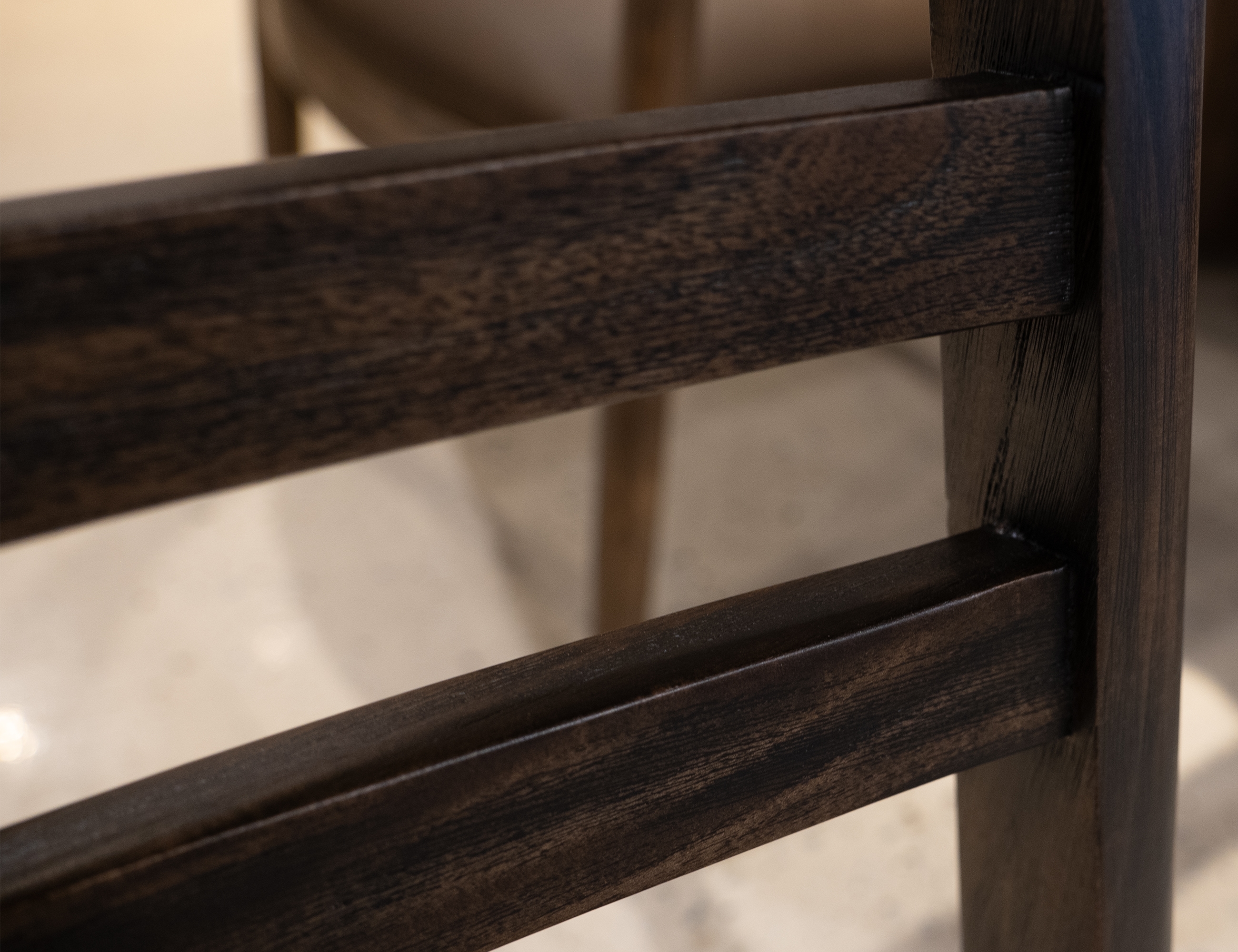 International Furniture Direct Balam Ladder Back Dining Chair