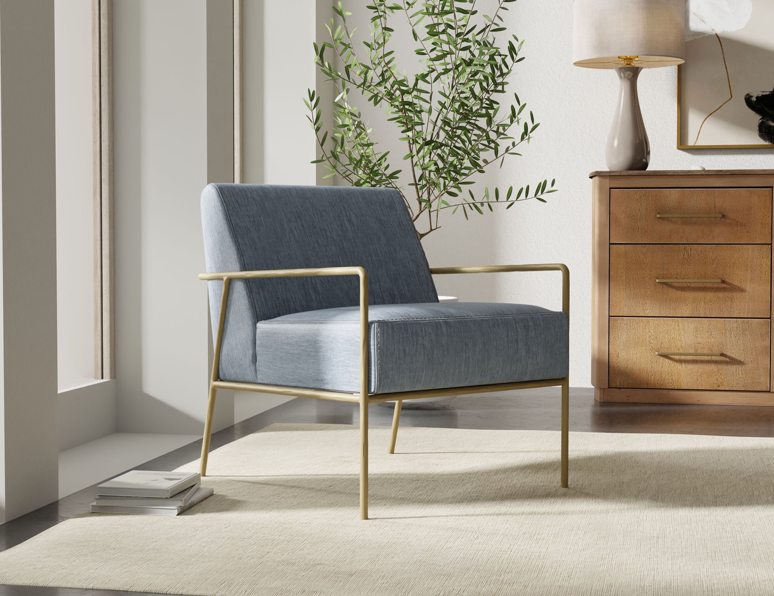 International Furniture Direct Aragon Accent Armchair