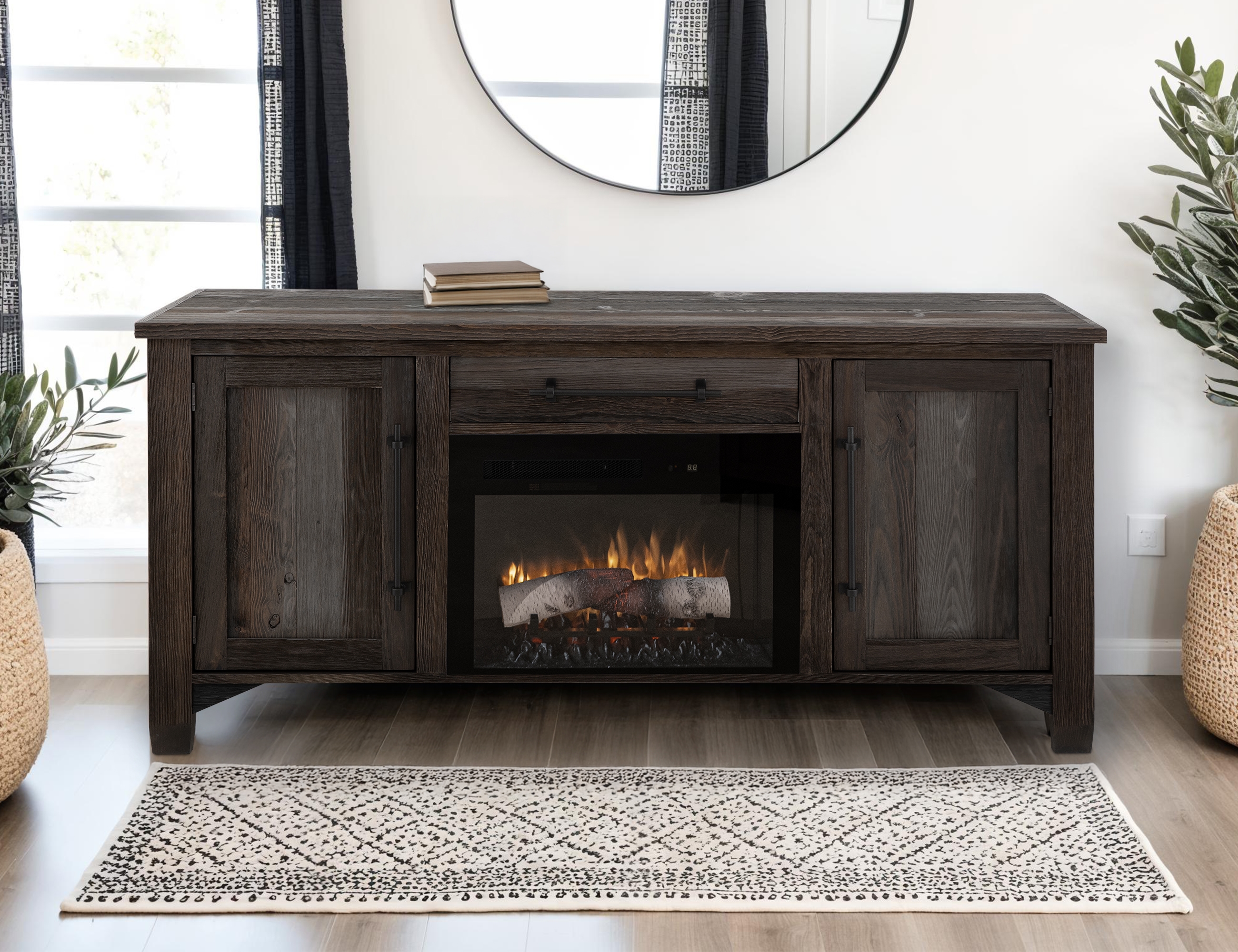 Electric Fireplace TV Stand