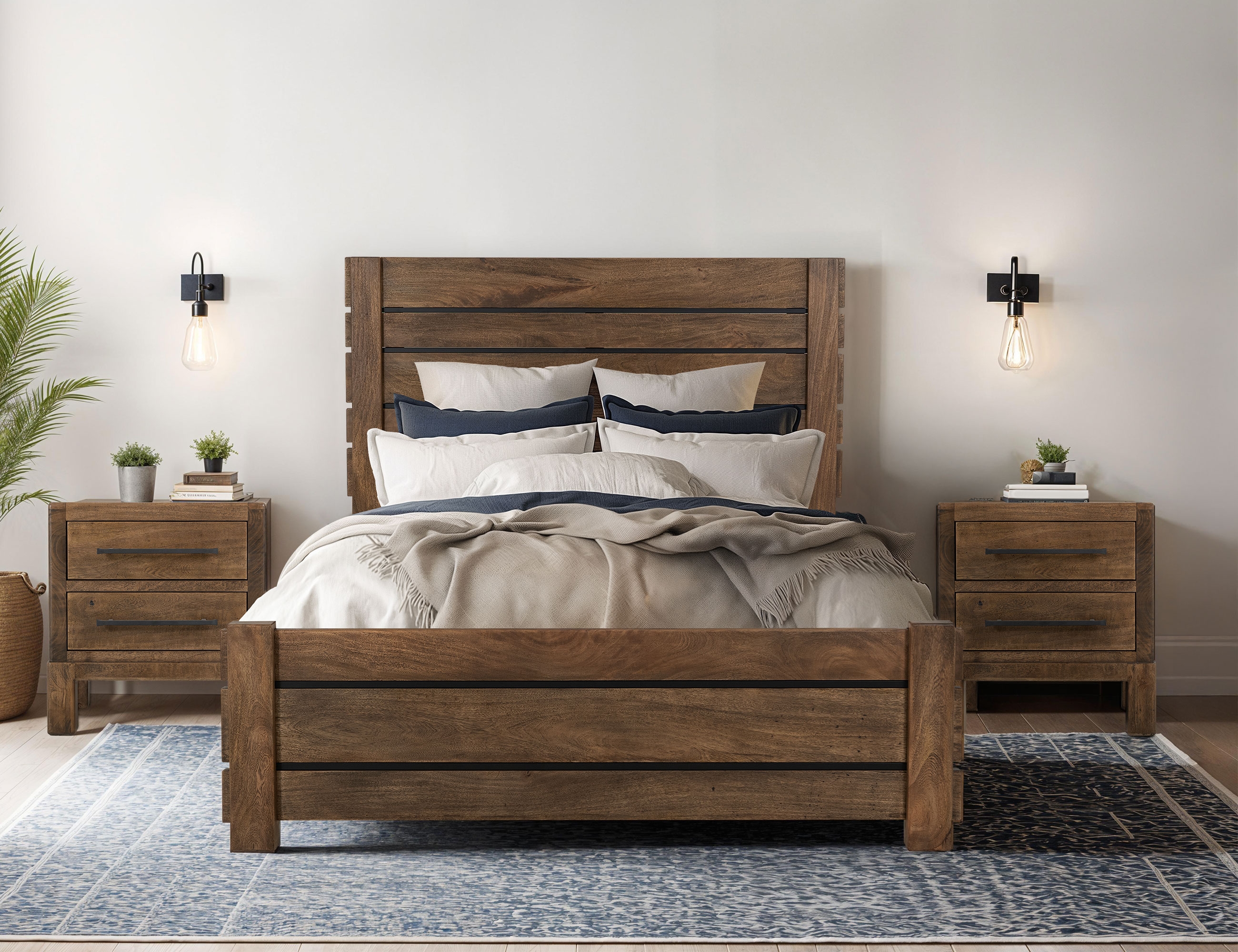 Uprooted Merida King Panel Bed
