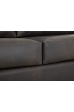 International Furniture Direct Walnut Transitional 2-Piece Living Room Set