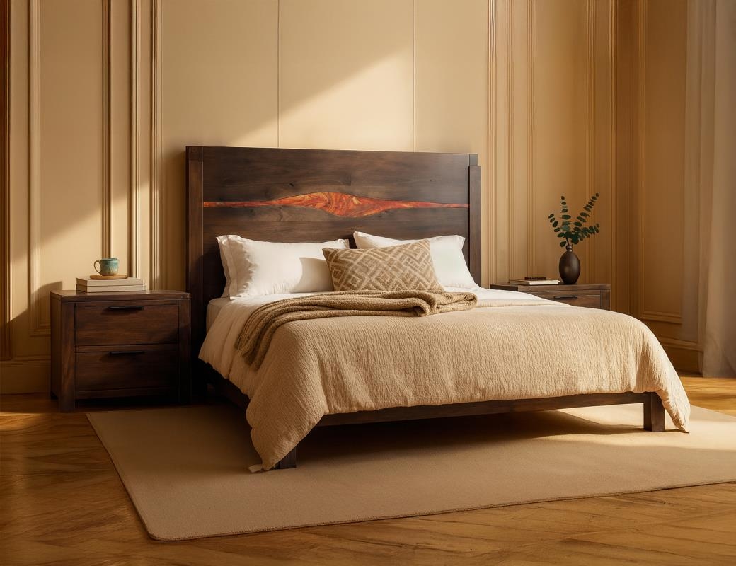 Queen Panel Bed