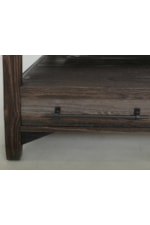 International Furniture Direct Town Modern Rustic 4-Piece Occasional Set