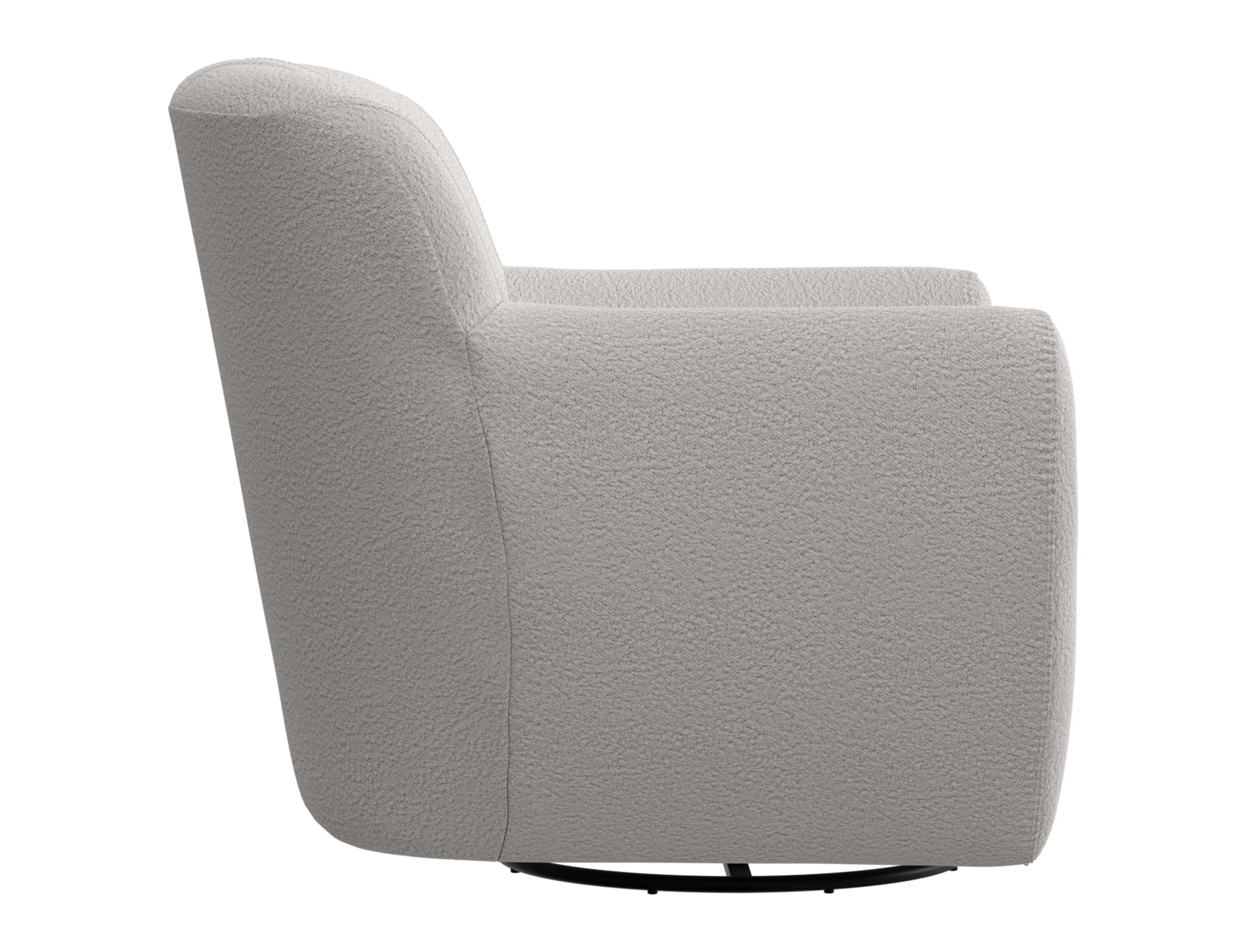 International Furniture Direct Tamesis Accent Chair with 360 Swivel