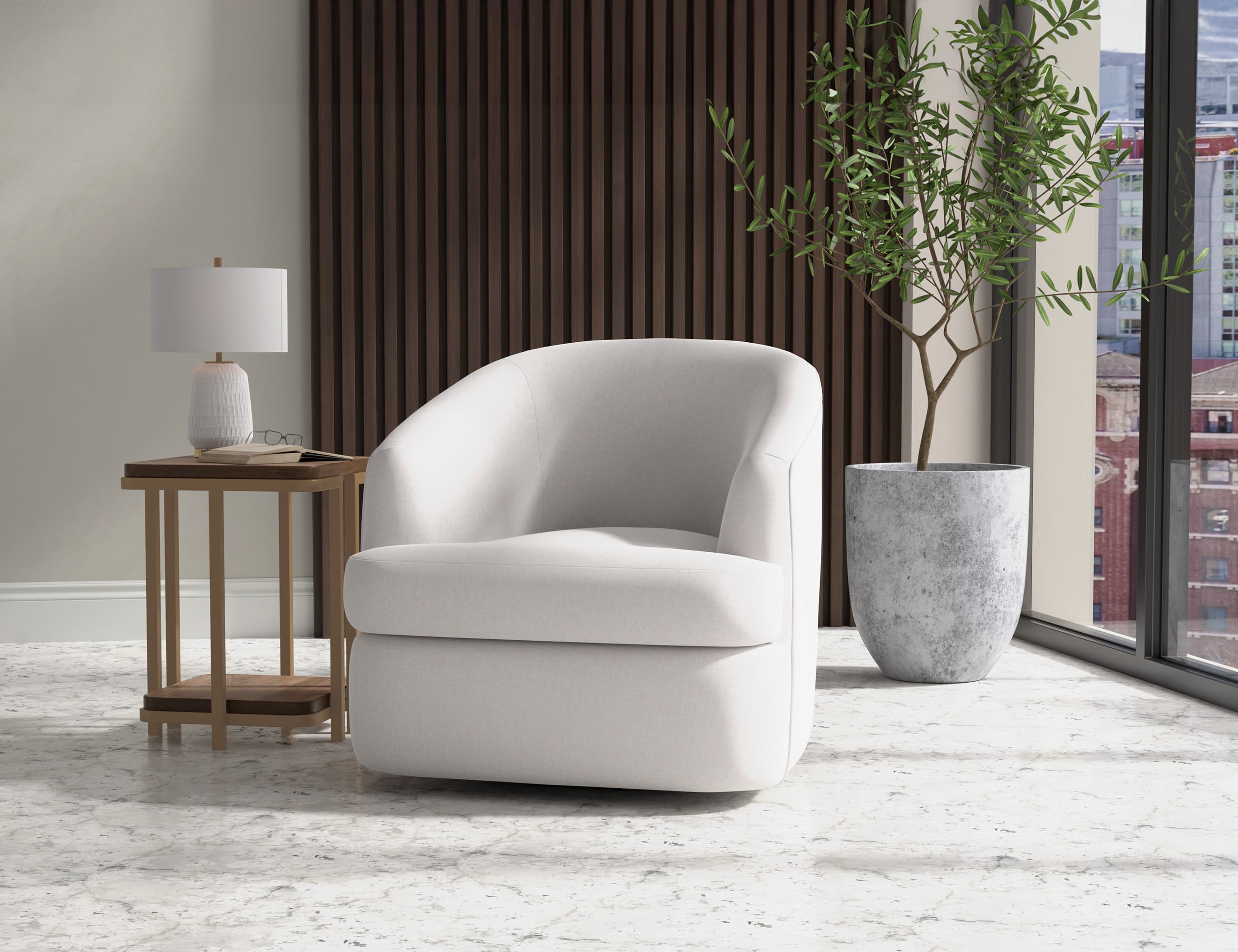 International Furniture Direct Tumbi Accent Chair