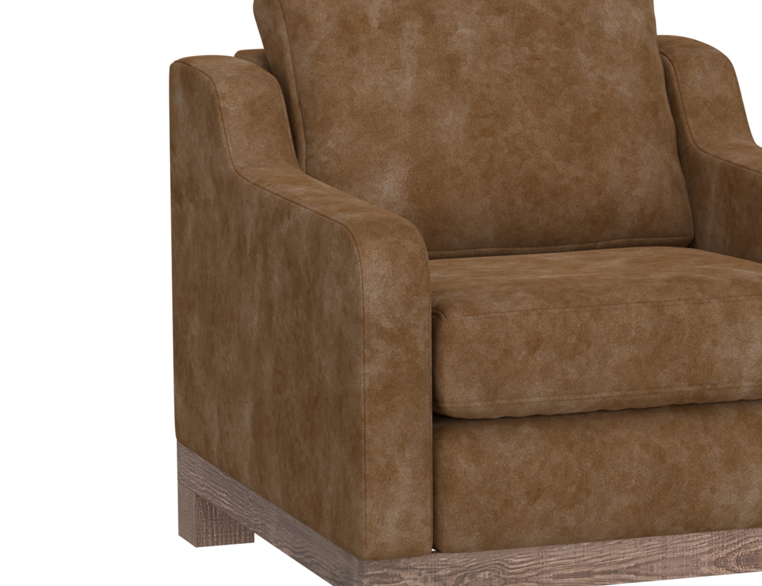 International Furniture Direct Samba Armchair with Sloped Arms