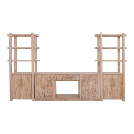 6-Door Wall Unit