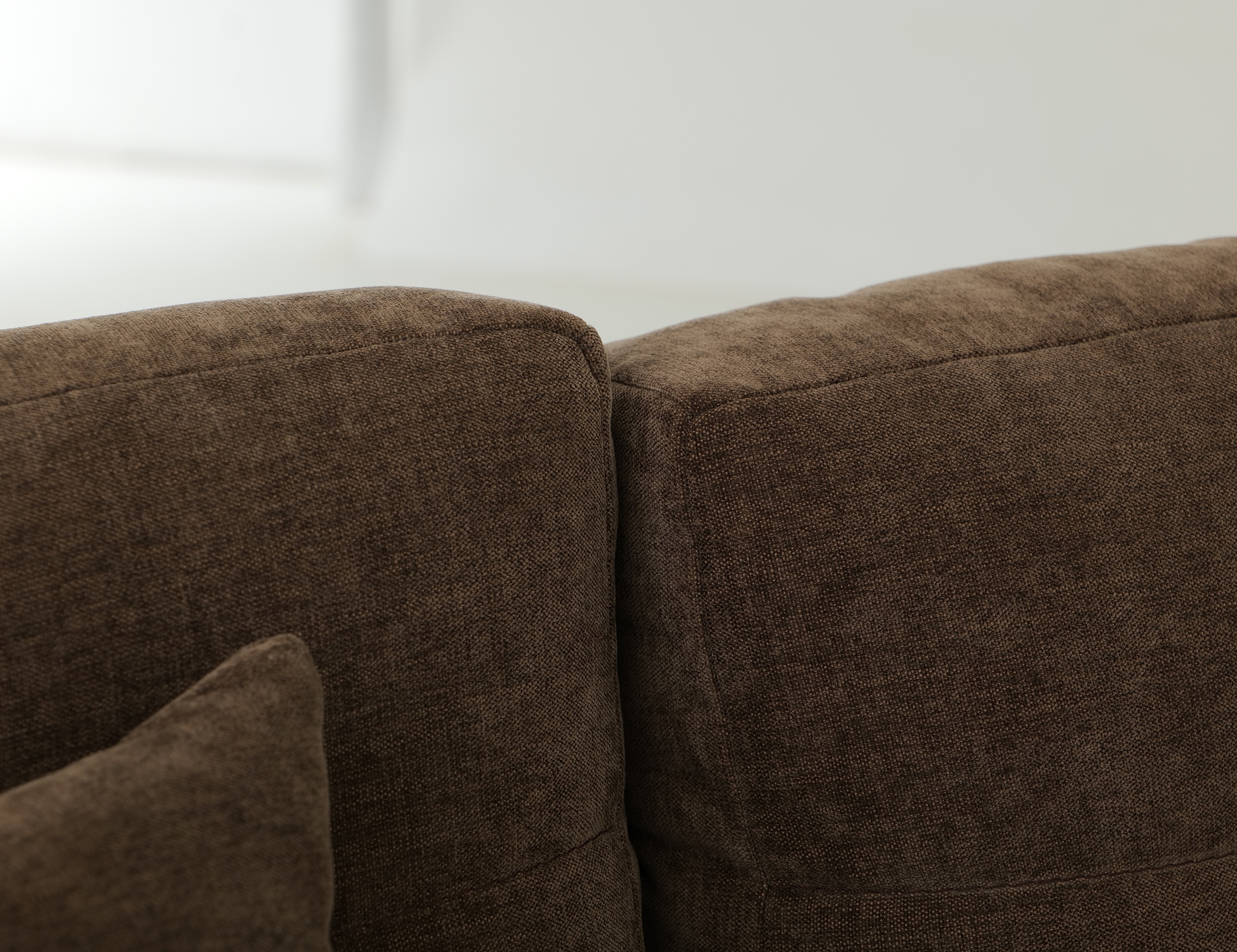 International Furniture Direct Walnut Loveseat