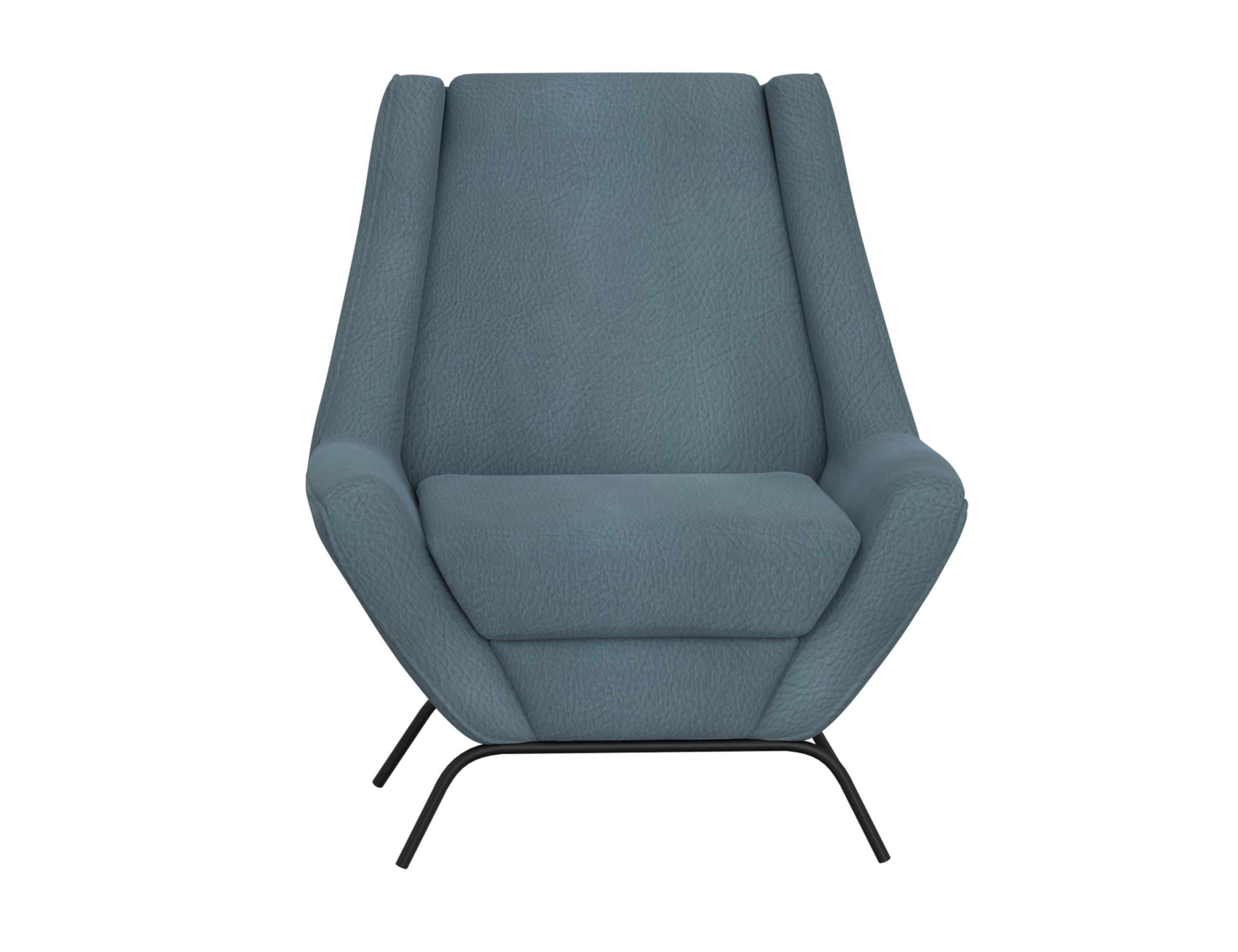 International Furniture Direct Tyne Accent Chair with Metal Base