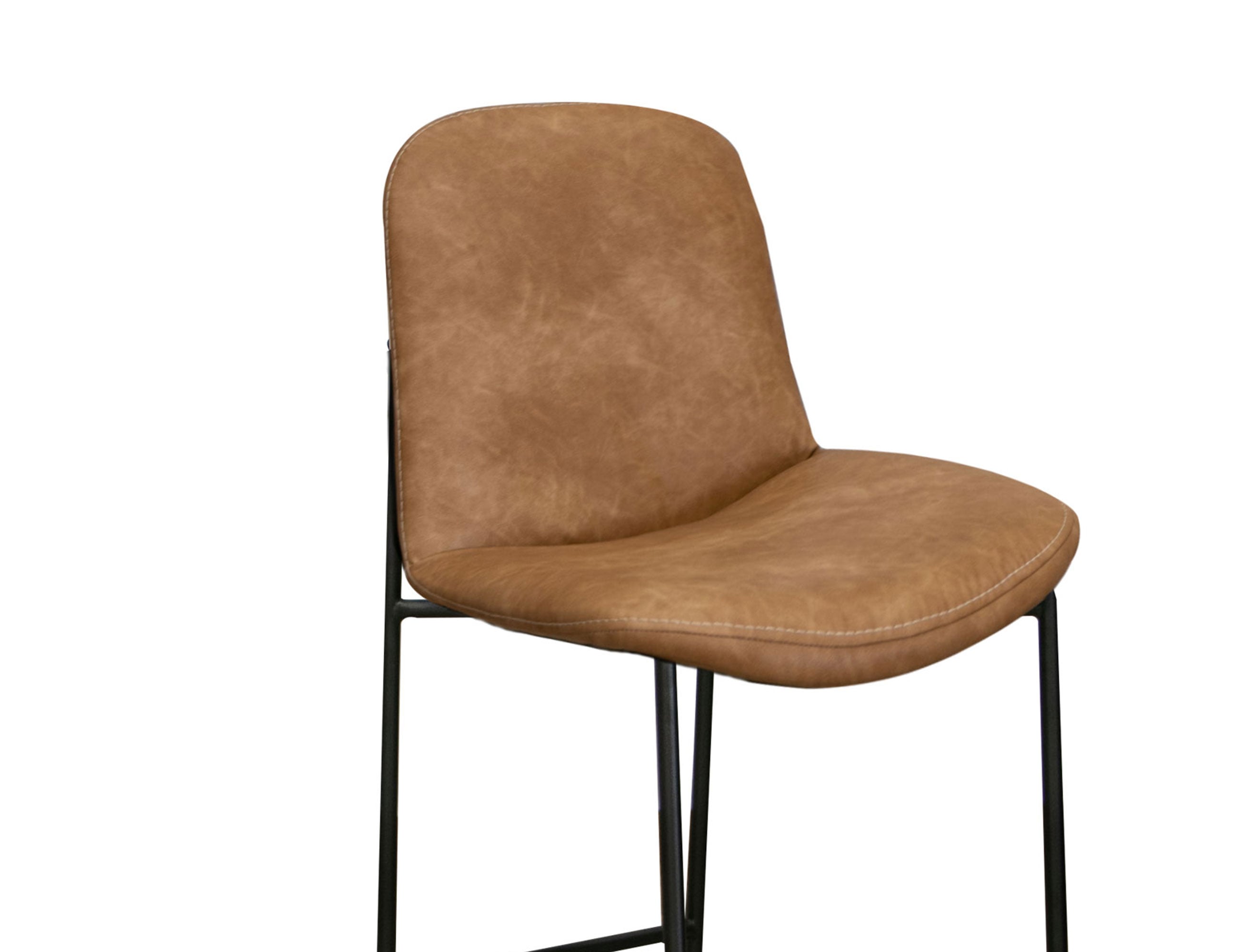 Uprooted America Upholstered Barstool