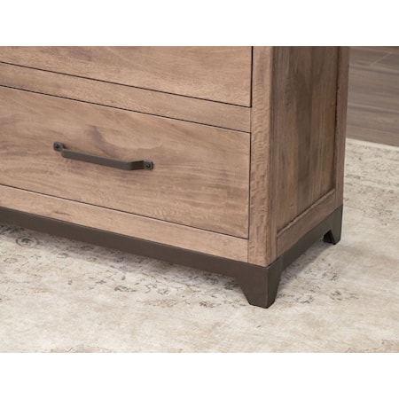 Parker Natural 5-Drawer Small Dresser - SM -Drwr