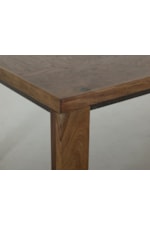 International Furniture Direct Walnut Transitional Dining Table