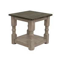 Two-Tone End Table