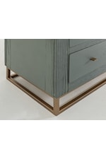 Mueblos International Timber Transitional 12-Drawer Console Table