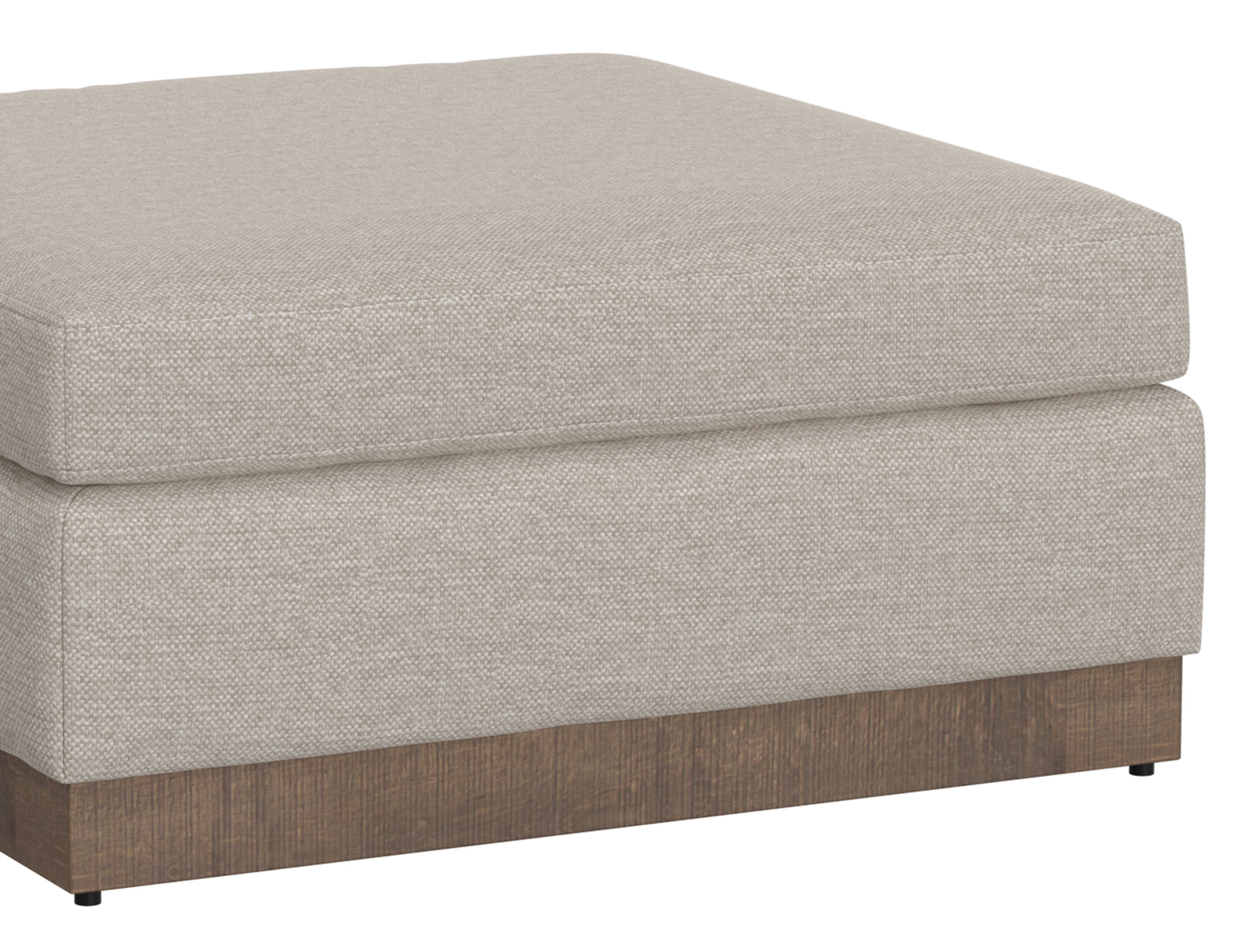 International Furniture Direct Georgia Upholstered Ottoman