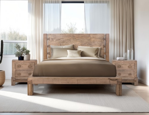 Rustic 3-Piece Queen Bedroom Set