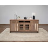 IFD International Furniture Direct Natural Parota TV Stand