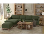 Direct Design Company Samba Upholstered Square Ottoman