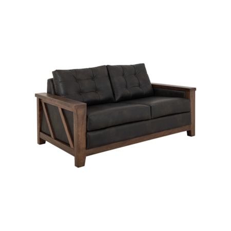 Button Tufted Loveseat