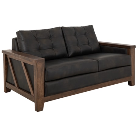 Button Tufted Loveseat