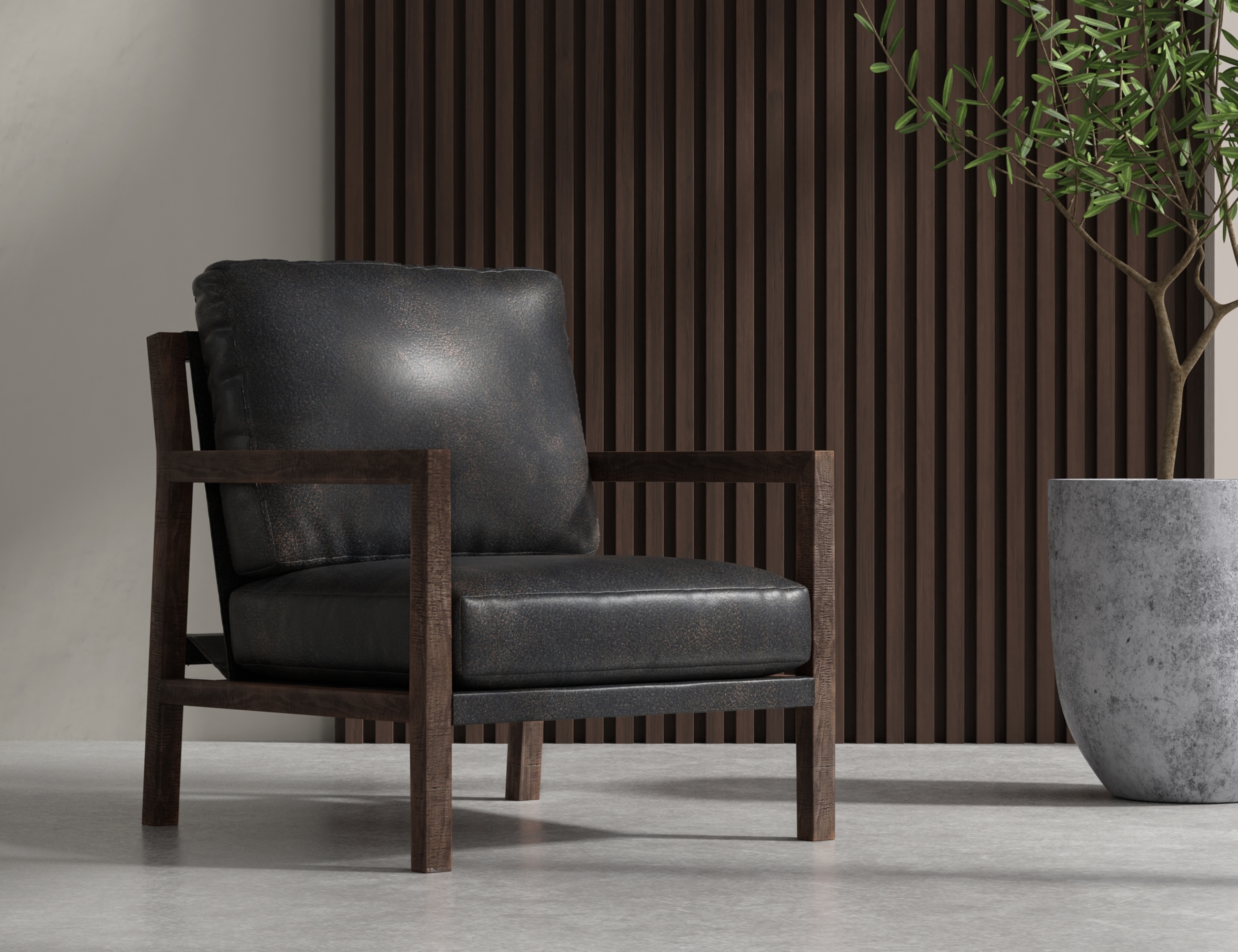 International Furniture Direct Milan Upholstered Armchair