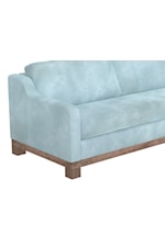 International Furniture Direct Samba Contemporary Sofa with Bench Cushion