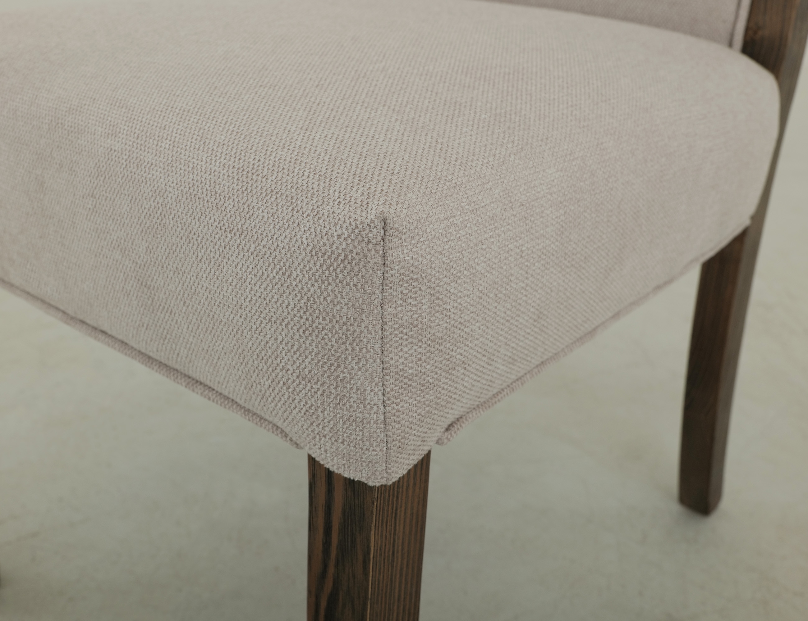 International Furniture Direct Black Verona Upholstered Dining Side Chair