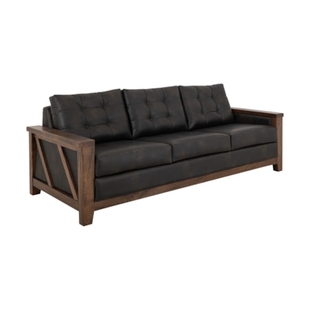 Button Tufted Sofa