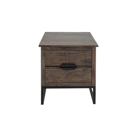 2-Drawer End Table