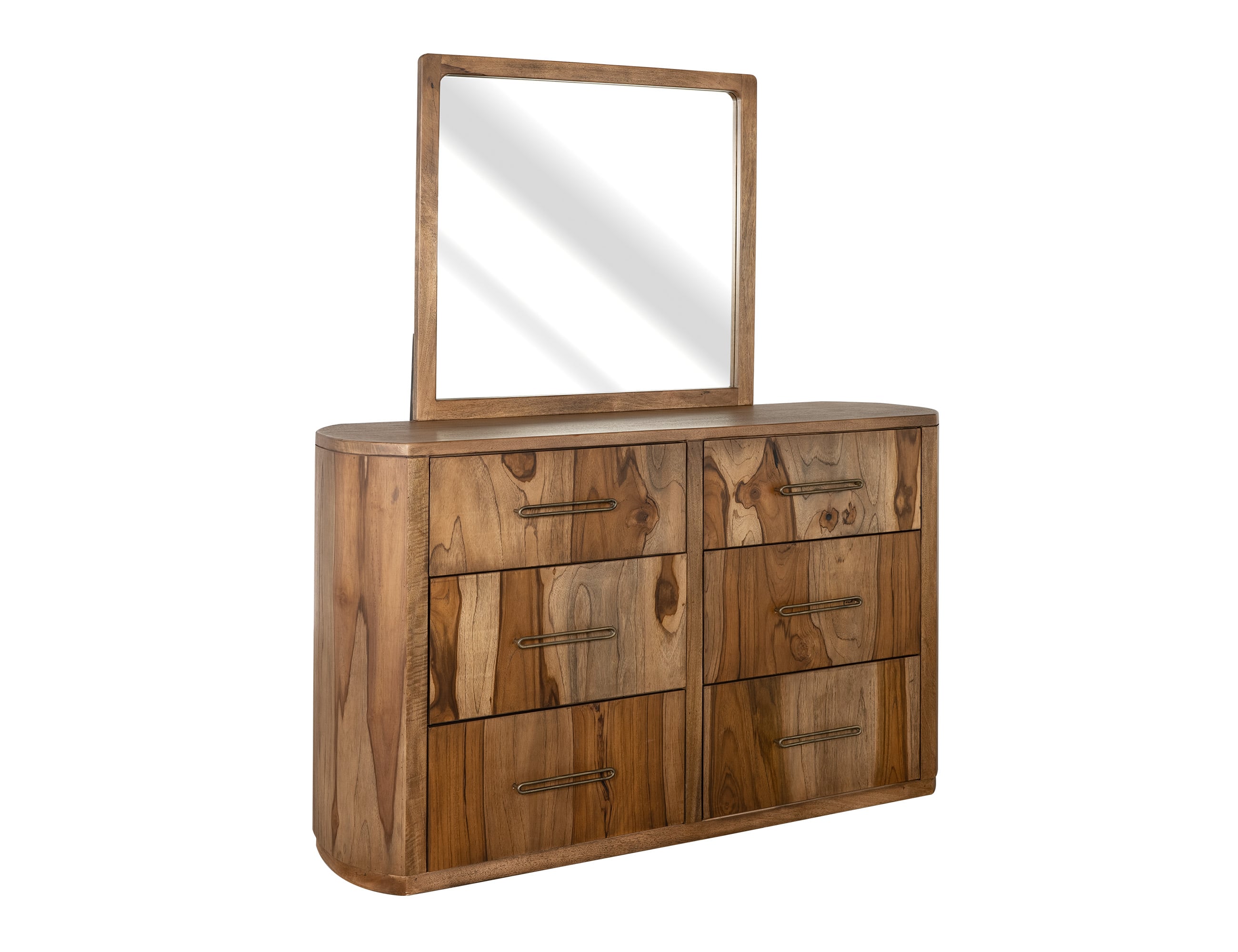 International Furniture Direct Balam Dresser Mirror