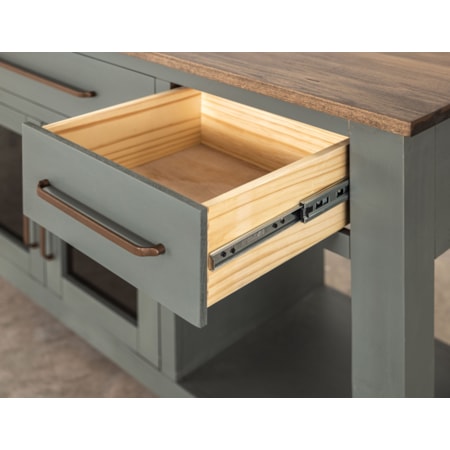 3-Drawer Console Table