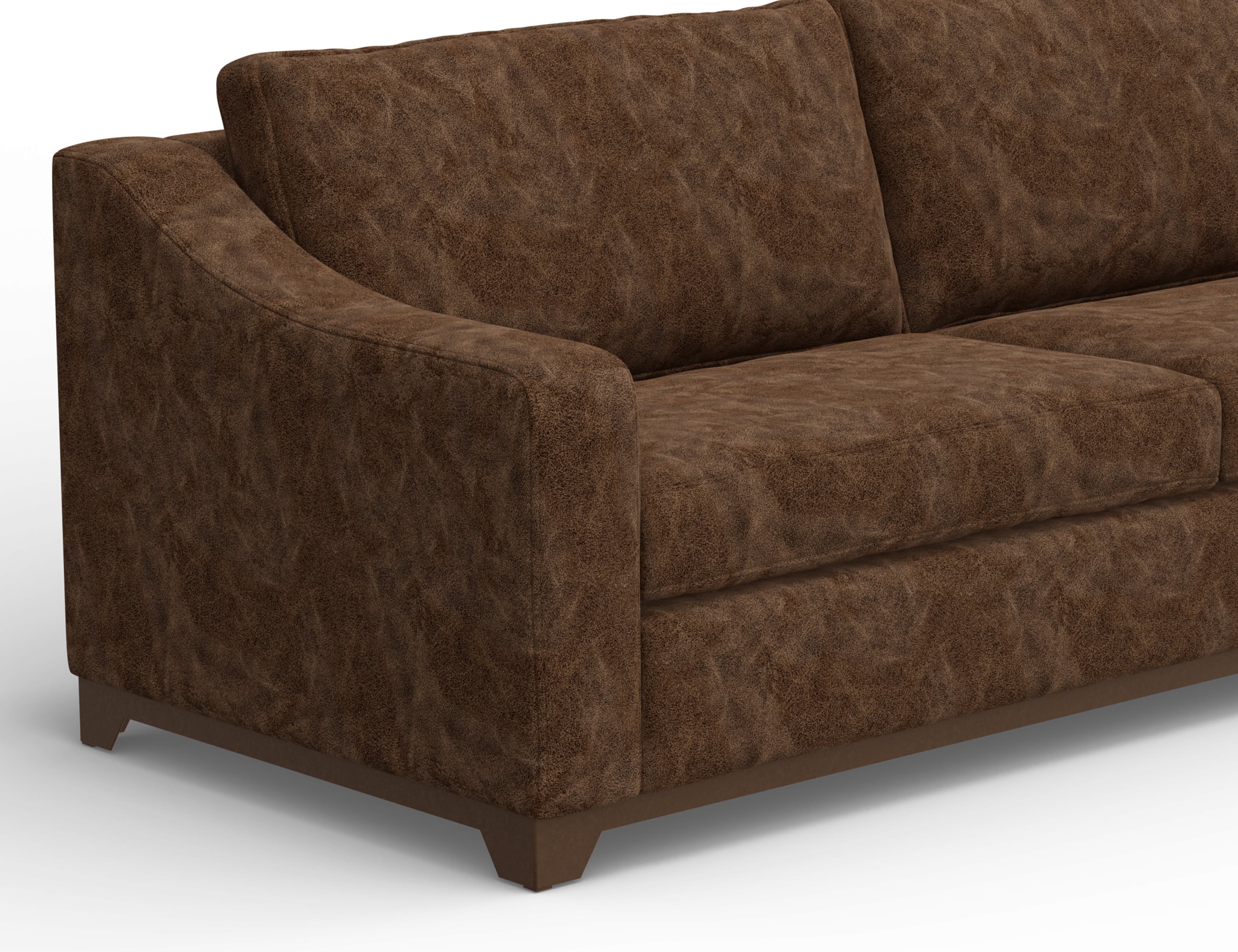 International Furniture Direct Natural Parota Loveseat