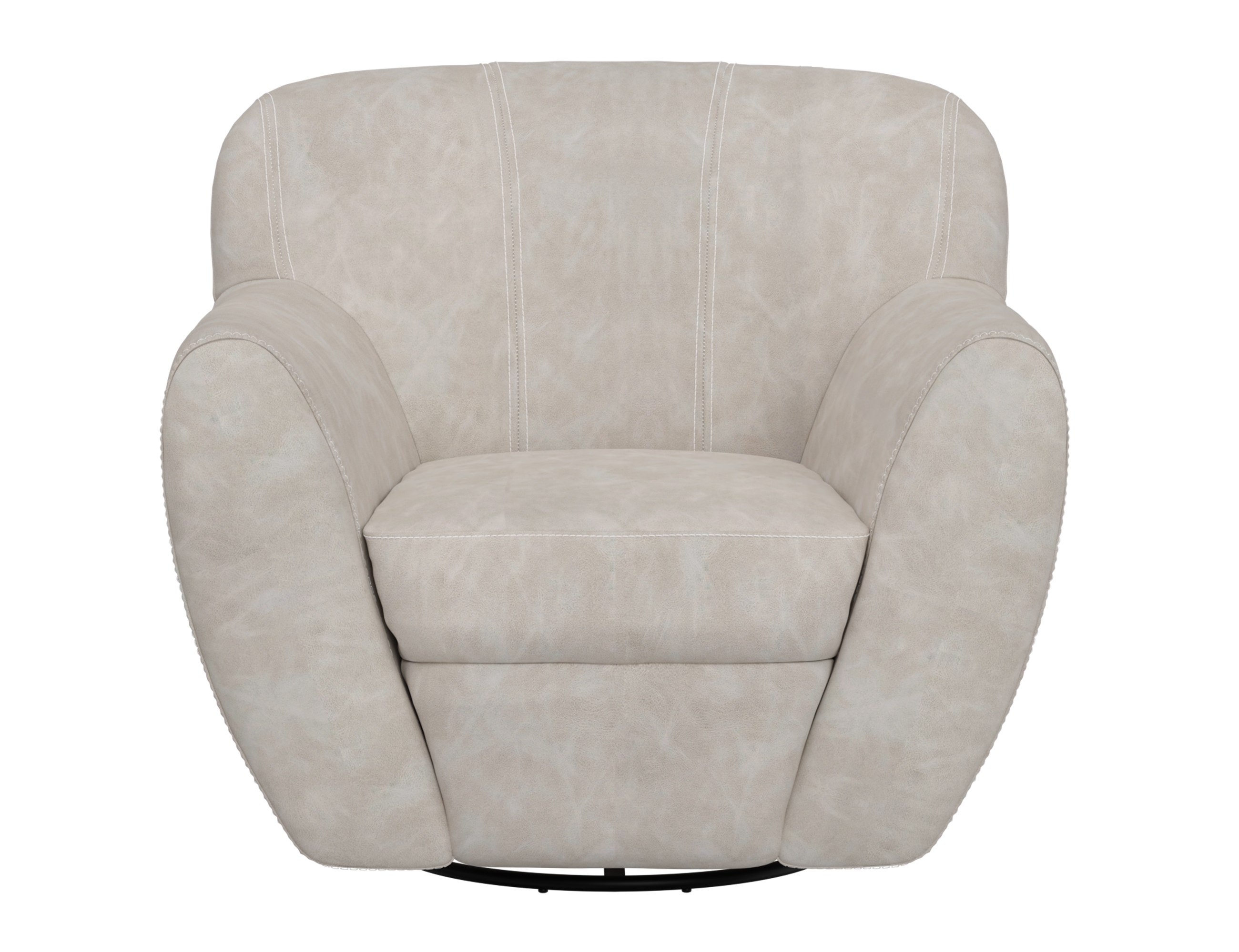 International Furniture Direct Tamesis Accent Chair with 360 Swivel
