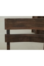 Mueblos International Dutton Farmhouse Dining Chair with Upholstered Seat