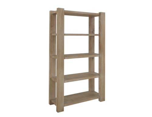 Contemporary 5-Shelf Bookcase