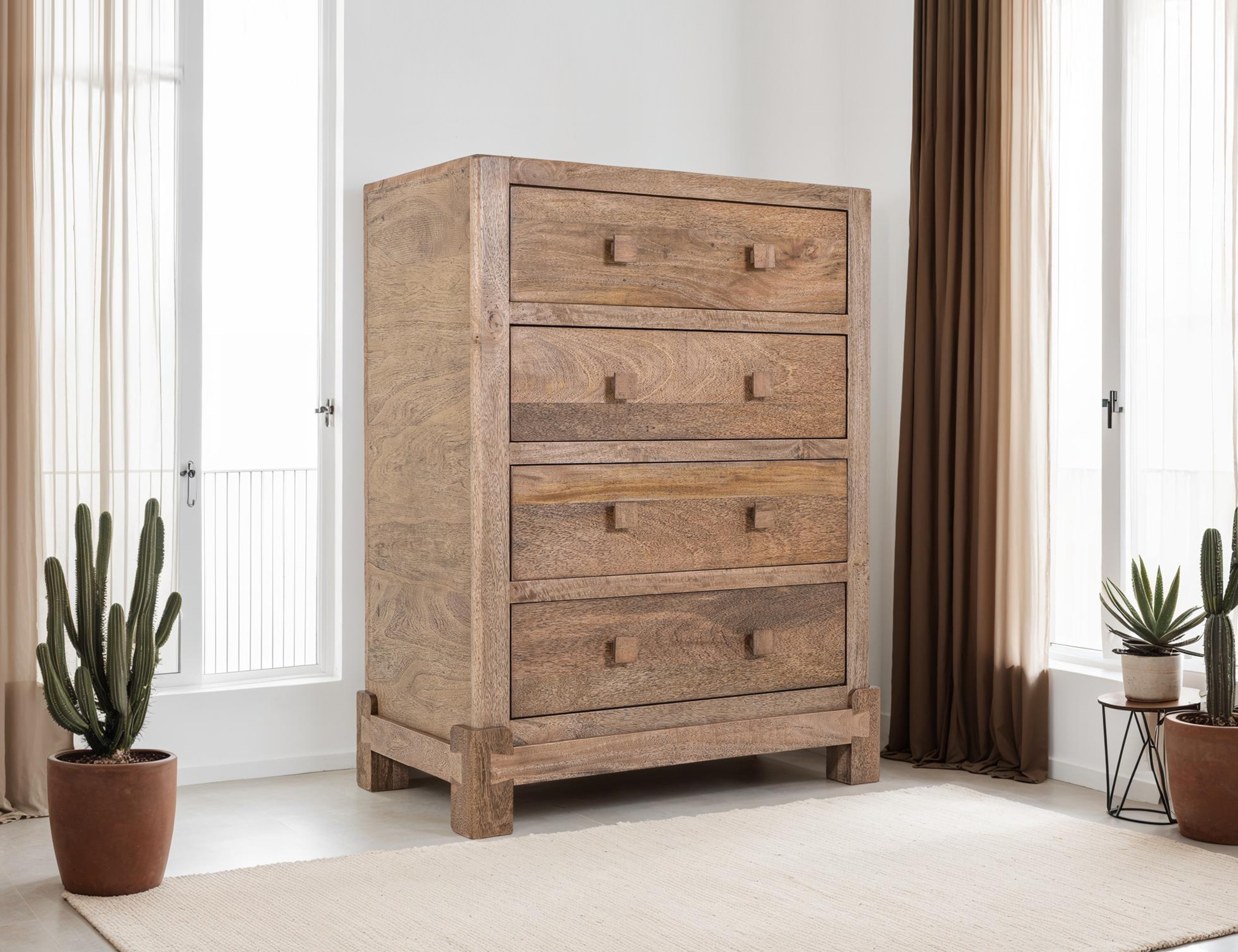 4-Drawer Bedroom Chest