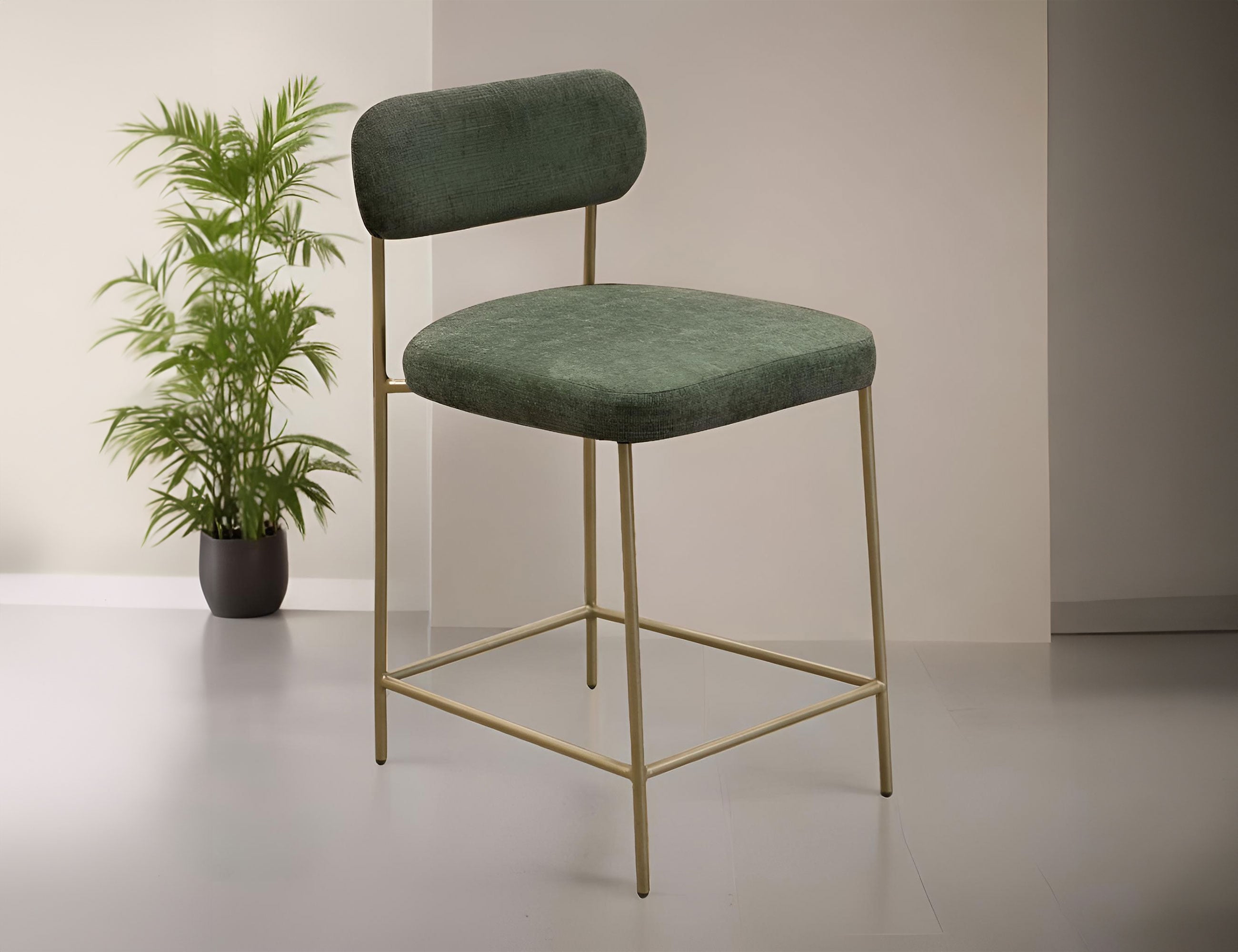 International Furniture Direct Seating Upholstered Barstool