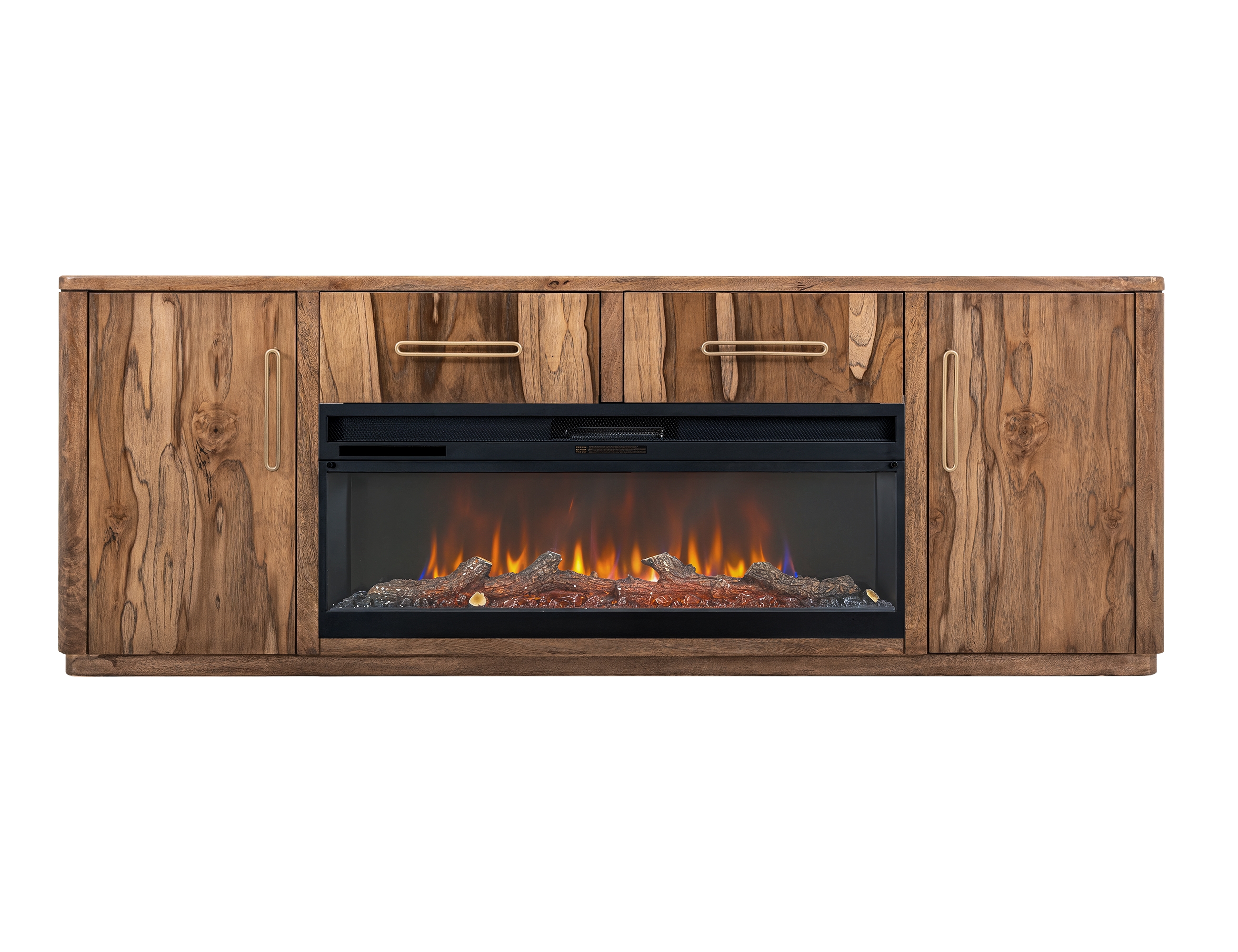 International Furniture Direct Balam 2-Drawer Entertainment Center