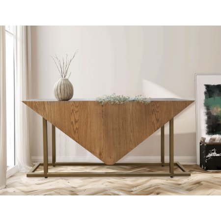 Triangle Sofa Table